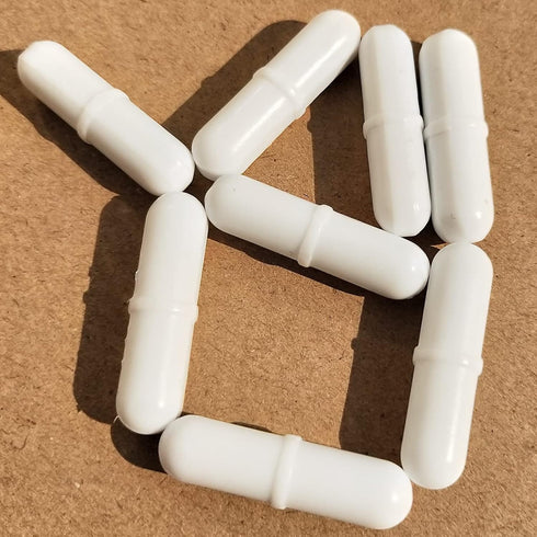 Laboratory Magnetic Stir Bars, PTFE Magnetic Stirrer Mixer, 10 Pcs (Diameter 9mm, Length 35mm)
