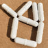 Laboratory Magnetic Stir Bars, PTFE Magnetic Stirrer Mixer, 10 Pcs (Diameter 9mm, Length 35mm)