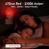 670nm 0.3W (2 Packs) Red Light Night Light for Sleep, to Promote Melatonin, Auto On/Off Dusk to Dawn Sensor, Ultra Soft