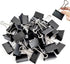 DSTELIN Extra Large Binder Clips, 2.4-Inch, 32 Pack, Big Paper Clamps for Office Supplies, 1.25 Inch Capacity, Black