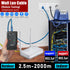 NF-468CS Ethernet Cable Tester, RJ45/RJ11/CAT5/CAT6/CAT5E/CAT6A/CAT7/POE, UTP/STP Continuity Tester, Network Tools