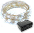 60 LEDs Cold White Color String Lights, Silver Wire, Indoor and Outdoor 20 Feet Firefly Starry Fairy Lights for DIY,