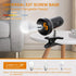 RONG&LAN LED Metal Clip On Light, 360 Adjustable Clamp Reading Light for Desk, Eye-Friendly Book Night Light for Dorm
