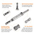 Self Centering Drill Bit Set 5mm, 1/4" Hex Shank Drilling Bits for Wood Working Cabinet Door Hinge Hole Punch Tool