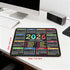 Livtoch 2026 11.8"x9.8" Calendar Mouse Pad - Small Desk Mat Portable Computer Mousepad for Office & Home, Waterproof