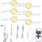 Closet Cupboard Bar Uplight Downlight Fixture, LED Under Cabinet Puck Lighting KIt,