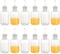 ULAB 12pcs Vol.125ml/4.2oz Drop Dispensing Bottles - LDPE Material, Laboratory Drip Bottle, Watercolor Pigment Bottle