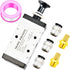 TAILONZ PNEUMATIC 3/8"NPT 5 Way 2 Position Air Hand Lever Operated Valve, Manual Control Push-Pull