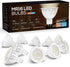 Torkase MR16 LED Bulbs 10 Pack, 5W Warm White 2700K, 50W Halogen Replacement, GU5.3 Bi-Pin Base, AC/DC 12V Low Voltage