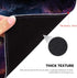 Galactic Nebula Starscape Mouse Pad, Stitched Edges Non-Slip Rubber Base, Explore The Universe from Your Desk