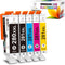 Miss Deer Compatible Ink Cartridge Replacement for Canon 280 281 PGI-280XXL CLI-281XXL for Pixma TR8520 TR7520 TS6120