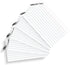 AILZFEI 250-Pack 3x5 Inch 180gsm (50 White Index Cards w/Key Ring Heavyweight Flashcards Flash Cards Study & Note Cards