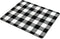 SSOIU Personalized Oblong Shaped Mouse Pad with Unique Black and White Buffalo Plaids Design