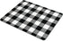 SSOIU Personalized Oblong Shaped Mouse Pad with Unique Black and White Buffalo Plaids Design