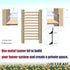 Explranltec 11 (48'') Decorative Fence Louver System, Louver Hardware System for Blinds and shutters, Louver Pergola