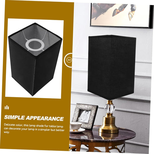 ORFOFE Fabric Lamp Shade Replacement for Table and Floor Lamps Simple Design Compatible Versatile Lamp Shade Cover