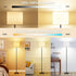 Dimmable 12W Bulb, Keepsmile Floor Lamps for LivingRoom with LED Foot Switch, Remote Custom Color Temperature Floor