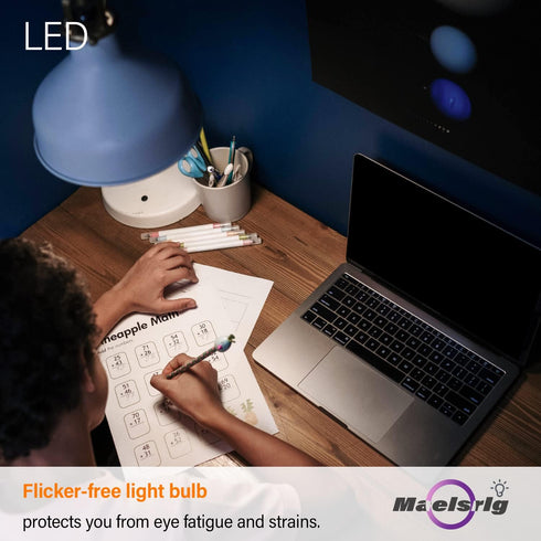 E17 R14 LED Bulb Dimmable 4W (40W Equivalent), Small Light Bulb, E17 Intermediate Base, 300 Lumens, 2 Pack