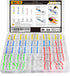 450 PCS Solder Seal Wire Connectors - Waterproof Heat Shrink Butt Connector Kit for Marine Automotive