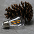 25 Pack S14 LED Replacement Light Bulbs, Shatterproof Outdoor String Bulbs, 2W Equivalent 20W, E26 Base
