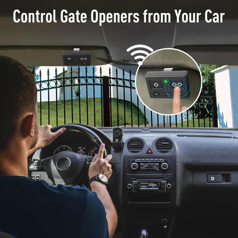 CreaCity 2 5-Button AXS1,AXP1,AXR1 for Ghost Gate Opener Remote Automatic Premium Transmitter for Model