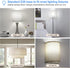 aooshine Q50 Dimmable LED Light Bulbs, 6W 5000K Warm White, E26 Base, 120 Volts