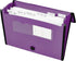 Avery Expanding File Folder Organizer, 7-Pocket Accordion, Plum, Holds 425 Letter/A4-Size Sheets