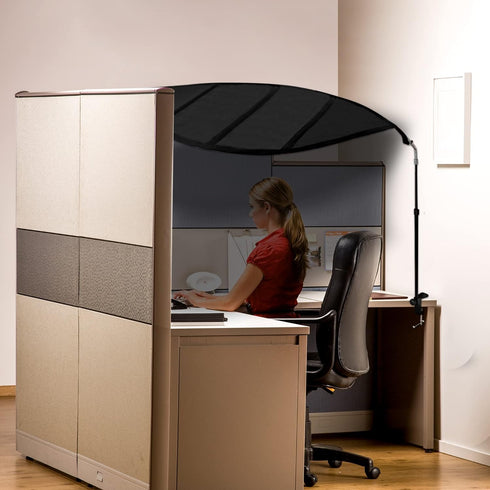 Desk Shade and Office Cubicle