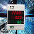 YWBL-WH Power Meter Digital Energy Meter, LED Active Multi-Functional for Measuring AC Voltage and Current