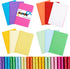 Koogel 24 Pack Mini Blank Notebooks, 12 Colors Small Pocket Notepads, 48 Pages for School Supplies