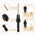 3 Pack Countersink Drill Bit Set, 3in1 Woodworking Counterbore Hole Saw Bits with 1 Allen Wrench