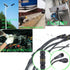 Outdoor Waterproof Connector, IP68 M16 2Way 3Core Electrical Cable Connector for 3.5-7mm Wire Range (3PCS)