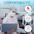 100 Yahenda Pcs Disposable Hair Nets,Bouffant Hoods, Full Face Beard Hair Net for Food Service Workers, Lab, Cooking