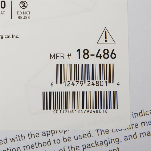 15 15 100 Count, 1 Pack McKesson CSR Sterilization Wrap for Medical Supplies, Nail Technicians, Tattoo Tools - Air