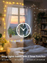 43FT 100LED 8 LORRYTE Connectable Globe String Lights | Modes Warm White String Lights Plug in with Remote | Hanging