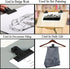 Locci Black Large Bull Clips - 10 PCS Medium Binder Clips 3.5 Inch for Drawing Board, Big Clip for Food Bags, Art,