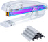 Dream Color Acrylic Stapler Set, Desk Stapler, Office & Home Stapler, Free 1000pcs 26/6 Staples—Laser