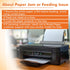 8.5x11 Inches 100 115gsm Koala Glossy Thin Inkjet Paper Sheets Compatible with Inkjet Printer Use DYE INK