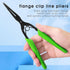 Optical Fiber Pliers Flange Fiber Optic Connector Tool Efficient Fiber Connector Insertion and Removal Tool Fiber Flange Long Nose Pliers for SC and LC Connectors in High Density Patch Panels