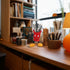 Cute Pen Pencil Holder for Desk, Small Desktop Marker Organizer and Storage for Desk-Pen Pencil Cup