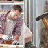 400pcs Hardware Nails Assortment Kit, Picture Hanging Nails, 7 Size Assortment for Wood and Wall.