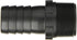Dixon Valve HB150 Polypropylene Shank/Water Fitting, Tuff-Lite King Combination Nipple, 1-1/2" NPT