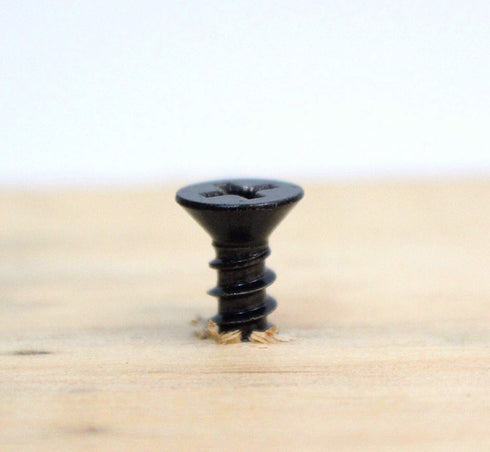 BLUELEC Antique Style Wood Screws, 100pcs, 1/3 Inch, Phillips Drive, Anti-Oxidative Finish for Fastening