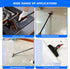 16''-58'' 6" 10 (068-pro) EHDIS Extenble Razor Blade Scraper, Long Handle Wide Blade Scraper Tool with Double-Edge