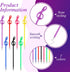 Lincia 100 Pcs Music Ballpoint Pens, Novelty Musical Note Gifts, Decorative Party Favors for Piano Teachers, Mixed