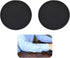 Elbow, Arm & Wrist Rest Cushioning Pads for Pressure Point Relief on Gaming & Work Surfaces, 2-Pack, Pitch Black