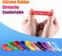 Motivational Quote Rubber Wristbands - Colored Inspirational Silicone Bracelets for Men, Women, Teens, 20 Styles