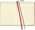C.R. Gibson Red Leatherette "Let's Do This" Dot Grid Notebook Journal, 6" W x 8.5" L, 240 Pages