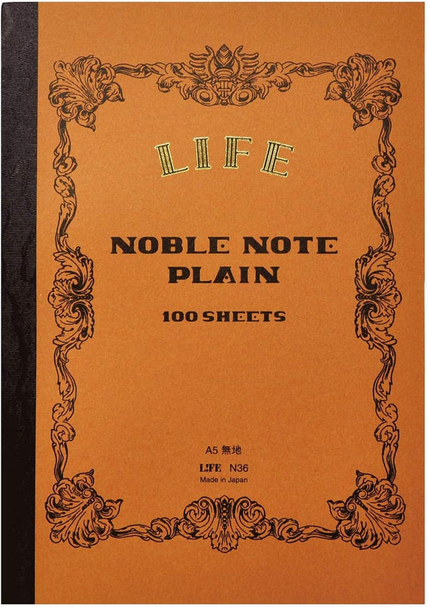 Life Notebook, Noble Notebook, A5 N36, Plain