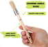 Mr. Pen Chalk Paint Brush, 0.7 Inch Round Wax Brush, Chalk Paint Brushes for Furniture, Wax Brush Set